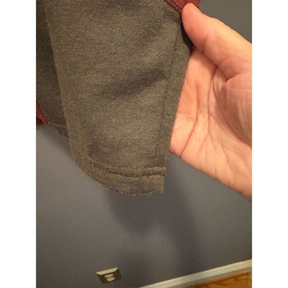 Lakota Men's Full Zip Gray Sweatshirt Size L Casual Lightweight - Picture 5 of 9